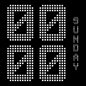 Dots_with_Weekday_24H Amazfit BIP watchface