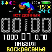 EFR_Weather_YD_v4BOLD_MOD Amazfit BIP watchface