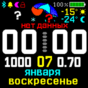 EFR_Weather_YD_v4_1_BOLD Amazfit BIP watchface