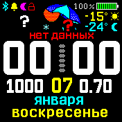 EFR_Weather_YD_v4_1_BOLD Amazfit BIP watchface