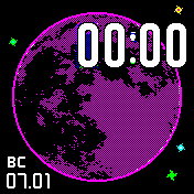 Earth01_LetoV_AS Amazfit BIP watchface