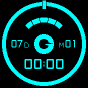 Eclipse Amazfit BIP watchface