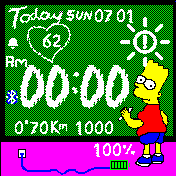 El_Barto-Eng_12H Amazfit BIP watchface