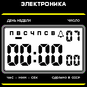 Electronica_by_RAA_v1 Amazfit BIP watchface