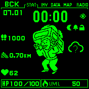 Fallout Amazfit BIP watchface