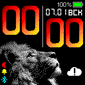 Fire_Lion_mod Amazfit BIP watchface
