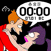 Futurama Amazfit BIP watchface