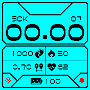 Future-v2_C_by_Kut Amazfit BIP watchface