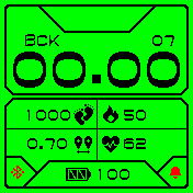 Future-v2_G_by_Kut Amazfit BIP watchface