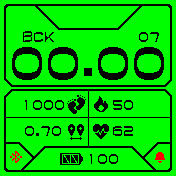 Future-v2_G_by_Kut Amazfit BIP watchface