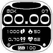 Future_B_by_Kut Amazfit BIP watchface