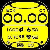 Future_Y_by_Kut Amazfit BIP watchface