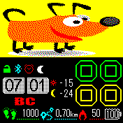 Gosha Amazfit BIP watchface