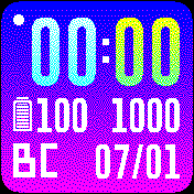 Gradient_v2 Amazfit BIP watchface