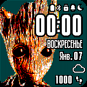 Groot_1_1 Amazfit BIP watchface