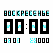 Guns2SMPWhite Amazfit BIP watchface