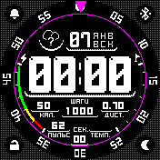 HMKWatch_Digi_056_Bip Amazfit BIP watchface