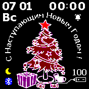 HNY2019 Amazfit BIP watchface
