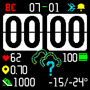 HTC_3 Amazfit BIP watchface