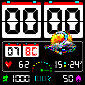 HTC_New_24h_RU Amazfit BIP watchface