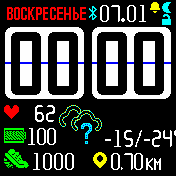 HTC_WB_PUKM10 Amazfit BIP watchface