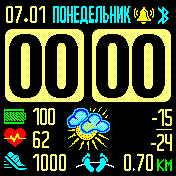 HTC_gold_1_1 Amazfit BIP watchface