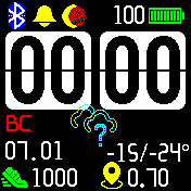 HTC_wups Amazfit BIP watchface