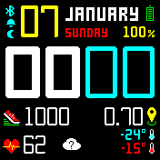 Hemendex_180627_EN_24h Amazfit BIP watchface