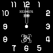 Hermes Amazfit BIP watchface