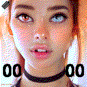Heterochromia Amazfit BIP watchface