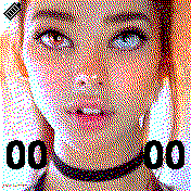 Heterochromia Amazfit BIP watchface