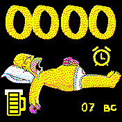 Homer_date_temp Amazfit BIP watchface