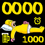 Homer_steps Amazfit BIP watchface
