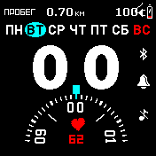 Hrdig Amazfit BIP watchface