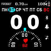 Hrdig Amazfit BIP watchface
