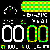 IT_0251_lime Amazfit BIP watchface