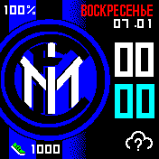 Inter_mod Amazfit BIP watchface
