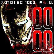 Iron_man Amazfit BIP watchface