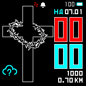 J-02 Amazfit BIP watchface