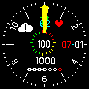 Jolly Amazfit BIP watchface