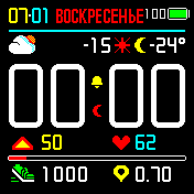 Joy Amazfit BIP watchface