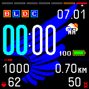 Joy_XX_cyan Amazfit BIP watchface