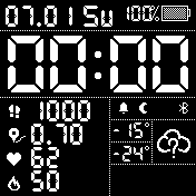 Just_All_EN Amazfit BIP watchface