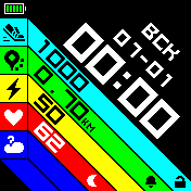 Kat5men_WF_05 Amazfit BIP watchface