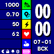 Kat5men_WF_07_2 Amazfit BIP watchface