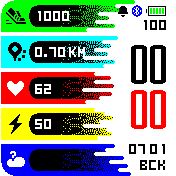 Kat5men_WF_11_W1 Amazfit BIP watchface