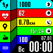 Kat5men_WF_17_by_RAA_v1 Amazfit BIP watchface