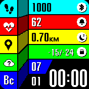 Kat5men_WF_17_by_RAA_v3 Amazfit BIP watchface