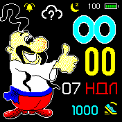 Kozak-01 Amazfit BIP watchface