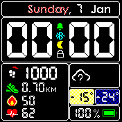 LCD_by_GrimFreak Amazfit BIP watchface
